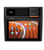 Sunmi D2 Mini, 4G, NFC, 25,7cm (10,1''), CD, Android, black, orange