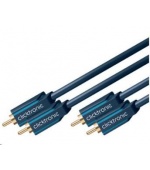 ClickTronic HQ OFC kabel 2x Cinch - 2x Cinch RCA, M/M, 10m
