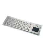 KB001T – Průmyslová nerezová klávesnice s touchpadem do zástavby, CZ, USB, IP65