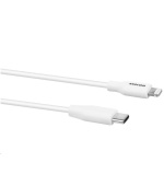 AVACOM MFIC-40W kabel USB-C - Lightning, MFi certifikace, 40cm, bílá