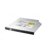 ASUS Slim DVD Writer SDRW-08U1MT/SLIM/BLACK/BULK, black, SATA, M-Disc, bulk (bez SW)