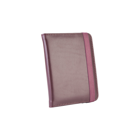 C-TECH PROTECT pouzdro z pravé kůže pro 6" zařízení, RLC-02, bordó (Onyx Boox Go 6 a Poke 5)