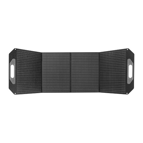 Sandberg Solar Charger 100W USB/USB-C/DC, skládací solární nabíječka, černá