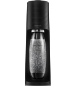 BAZAR - SodaStream Terra Black výrobník sody, mechanický, 1l láhev SodaStream Fuse, bombička s CO2 - Poškozený obal