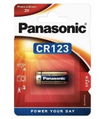 PANASONIC Lithiové - FOTO baterie CR-123AL/1BP 3V (blistr - 1ks)