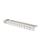 PATCH PANEL PRÁZDNÝ 48 PORTŮ 1U 19" FTP PRO MODULY KEYSTONE ŠEDÝ LANBERG