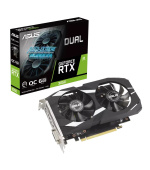 ASUS VGA NVIDIA GeForce RTX 3050 DUAL OC 6GB, RTX 3050, 6GB GDDR6, 1xDP, 1xHDMI, 1xDVI