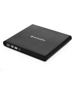 VERBATIM externí mechanika DVD-RW Rewriter USB 2.0 Black + NERO