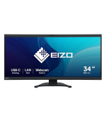 EIZO MT 34" EV3450XC-BK FlexScan, IPS, 3840x1440, 300nit, 1000:1, 5ms, USB-C, DisplayPort, USB, HDMI, Repro, Černý