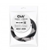 Club3D Certifikovaný Kabel DisplayPort 1.4 HBR3 8K60Hz (M/M), 2m