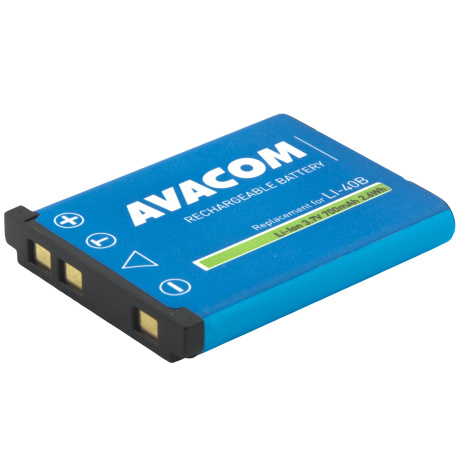 Baterie AVACOM Olympus Li-40B, Li-42B, Fujifilm NP-45, Nikon EN-EL10 Li-Ion 3.6V 700mAh 2.6Wh