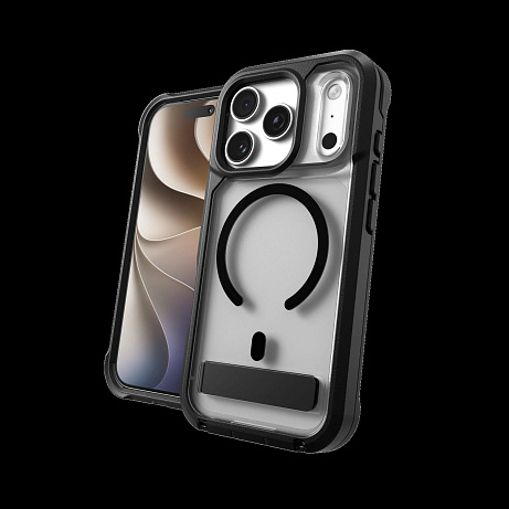 Case Rainier Snap Kickstand Apple iPhone 18 Pro / 17 Pro - Black