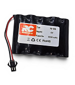 Akumulátor Ni-Mh 6V 3000 mAh konektor 2SM
