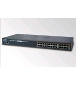 Planet POE-1200G, PoE Injektor 12x 1000Base-T, PoE 190W (max.15,4W/port)
