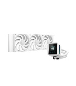 DEEPCOOL Vodní chladič MYSTIQUE 360 WH, ARGB, 3x 120mm, AM5, LGA1851, bílá