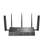 TP-Link ER706WP-4G OMADA VPN 4G+Cat6 router (AX3000,1xSFP WAN/LAN,1xGbEWAN,4xGbELAN/WAN,4xPoE+,45W,2xnanoSIM)