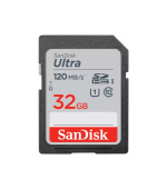 SanDisk SDHC karta 32GB Ultra (R:120/W:120 MB/s, UHS-I, C10)
