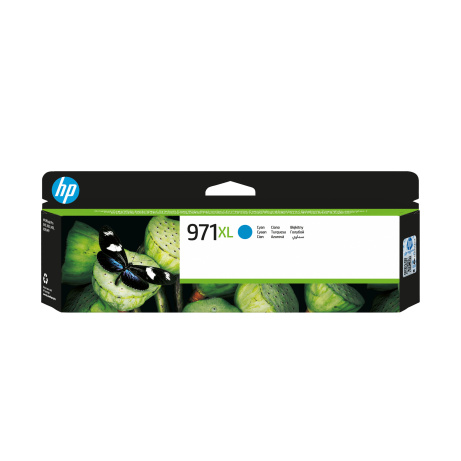 HP 971XL Cyan Ink Cart, CN626AE (6,600 pages)