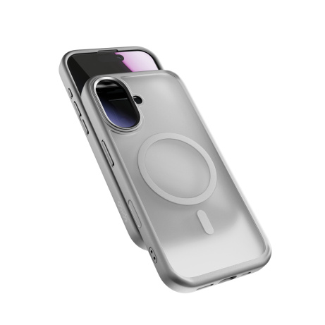 Epico HeroMatte Mag+ Case iPhone 17 - šedá