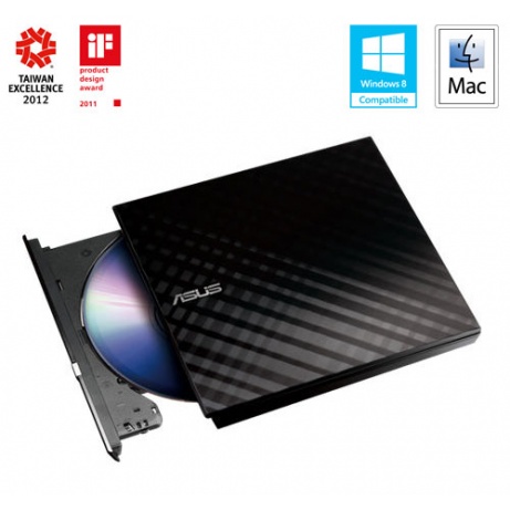 ASUS SDRW-08D2S-U Lite černá DRW USB-A + software