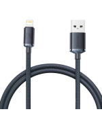 Baseus CAJY000001 Crystal Shine Series Datový Kabel USB - Lightning 20W 1,2m Black
