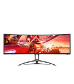 AOC MT VA LCD WLED 48.8" AG493UCX2 - VA panel, 165Hz, 5120x1440, 3xHDMI,DP, USB-C, USB 3.1, repro, nast. vyska, zakriven