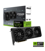 ASUS VGA NVIDIA GeForce RTX 5070 Ti PRIME 16GB OC, 16GB GDDR7, 3xDP, 1xHDMI