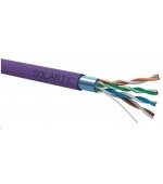 Instalační kabel Solarix FTP, Cat5E, drát, LSOH, box 305m SXKD-5E-FTP-LSOH