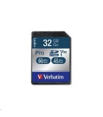 VERBATIM SDHC karta 32GB Pro, U3, V30