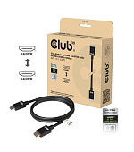 Club3D Kabel Ultra Rychlý HDMI™ Certifikovaný 4K 8K60Hz 48Gbps (M/M), 1m, 30 AWG