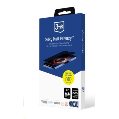 3mk ochranná folie Silky Matt Privacy pro OnePlus 10T