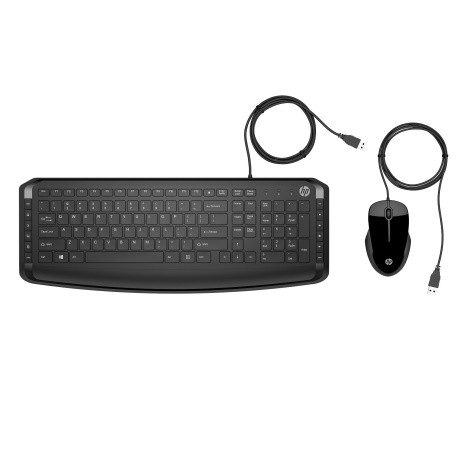 HP Wired Keyboard & Mouse 200 EN - Klávesnice a myš