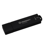 Kingston Ironkey D500S/128GB/USB 3.2/USB-A/Černá