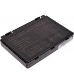 Baterie T6 Power pro Asus K40, K41, K50, K51, K60, K61, K70, F52, F82, X5D, 5200mAh, 58Wh, 6cell