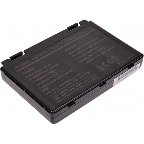 Baterie T6 Power pro Asus K40, K41, K50, K51, K60, K61, K70, F52, F82, X5D, 5200mAh, 58Wh, 6cell