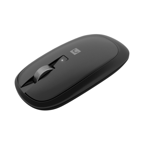Myš bezdrátová Natec LARK/Kancelářská/Blue Sense/4 000 DPI/USB+BT/Černá