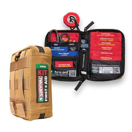 Lékárnička Survival First Aid Kit Hiking (CZ)