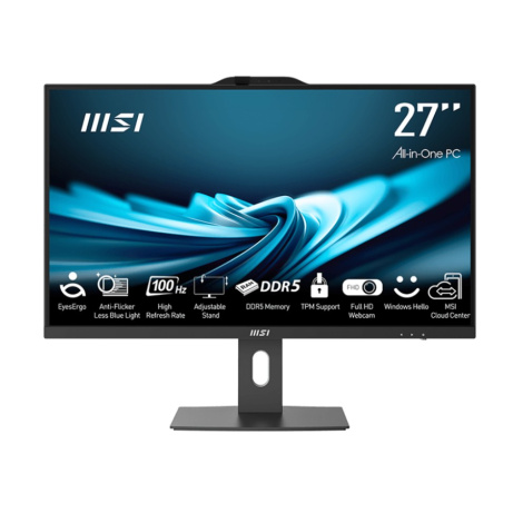 MSI PRO/AP272P 14M-1077EU/AIO/i5-14400/8GB/512GB/Intel int/W11H/3R