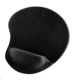 Hama ergonomická gelová podložka pod myš, černá