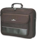 MANHATTAN taška pro notebooky, Empire, do 17", vystužená, polyester, černá/black
