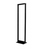 APC NetShelter 2 Post Rack 45U #12-24 Threaded Holes Black