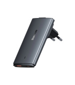 Baseus Nabíječka do sítě GaN5 Pro Ultra Slim USB-C/USB-A 65 W šedá