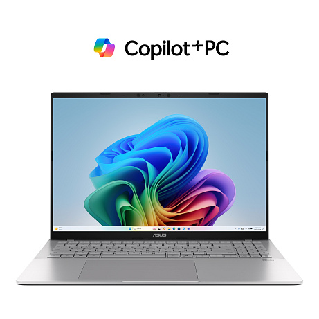 ASUS Vivobook S 16 OLED/S3607QA-OLED064W/SD-X1-26-100/16"/WUXGA/32GB/1TB/Adreno/W11H/Silver/2R