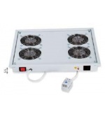 Vent.j. horní(spodní) 2x ventilátor 220V/46W šedá