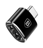 Baseus CATOTG-01 Adaptér z USB-A na USB-C Black