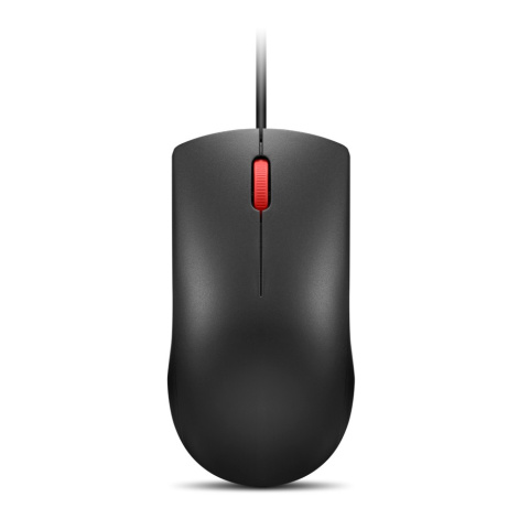 Lenovo 120/Kancelářská/Optická/1 600 DPI/Drátové USB-A/Černá