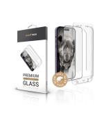 RhinoTech Tvrzené ochranné 2.5D sklo s aplikátorem pro Apple iPhone 15 Pro Max