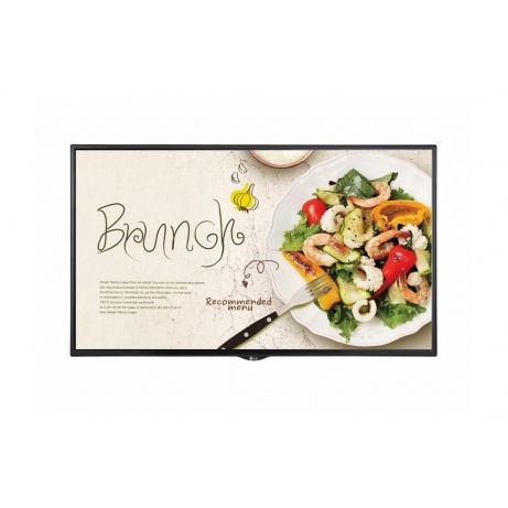 LG 49" signage 49XS4P - Window Facing, FHD, 4000nit, 24/7, 3% haze, webOS 6.0, M+, EMC B,