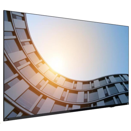 LENOVO LCD E65 - 64.5”,VA,matný,16:9,3840x2160,60Hz,8ms,400cd/m2,5000:1,HDMI,DP,USB-C,RJ45,USBHub,VESA