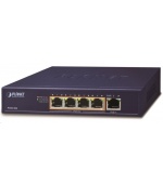 Planet POE-E304 PoE extender, 1xPoE-in, 4xPoE-out 65W, 802.3bt/at/af, Gigabit